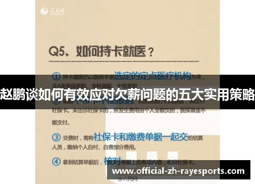 赵鹏谈如何有效应对欠薪问题的五大实用策略 赵鹏谈如何有效应对欠薪问题的五大实用策略